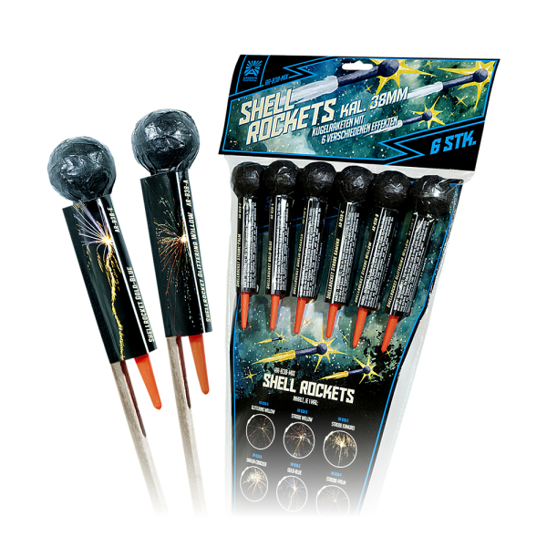 Argento Shellrockets Kal. 38mm