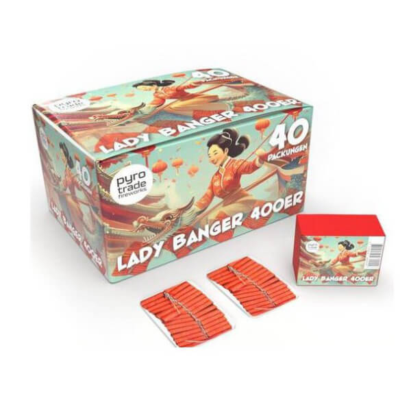 PGE Pyrotrade Lady Banger 400er